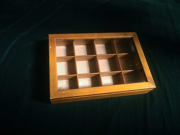 【老時光 OLD-TIME】早期二手台灣製分格珠寶展示盒