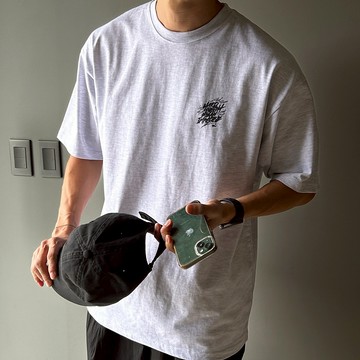 正韓HARD 街頭字母塗鴉印花短袖上衣 4色 YUPPIE 預購商品 0819