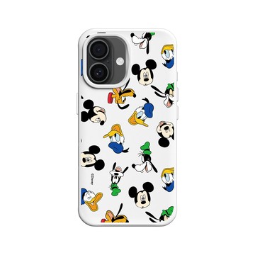 iPhone 16 SolidX 白 - 迪士尼-米奇 Mickey - Sticker-米奇與他的朋友
