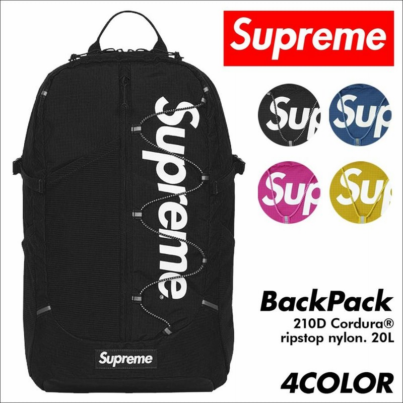 シュプリーム Supreme リュック バックパック メンズ レディース 20L
