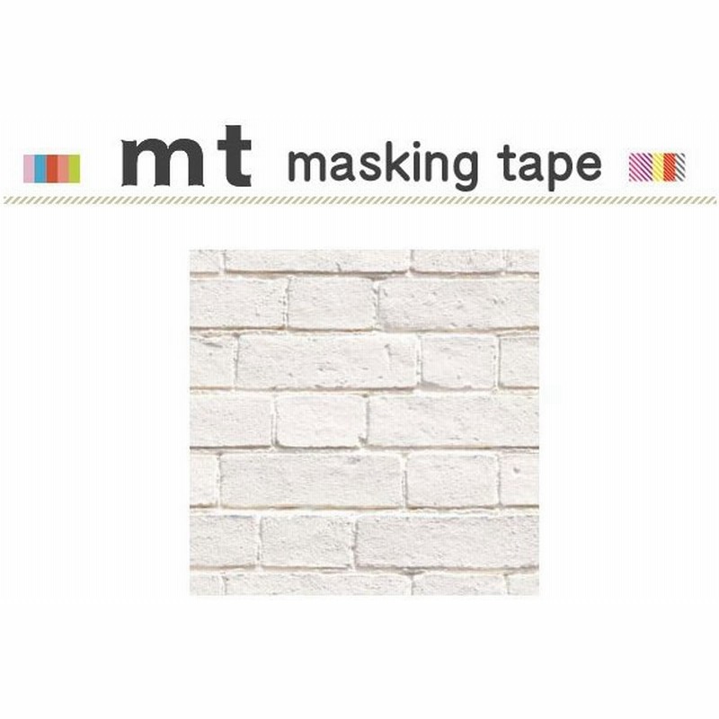 マスキングテープ リメイクシート カモ井加工紙 Mt Casa Sheet 壁用 白レンガ 230mm角 通販 Lineポイント最大get Lineショッピング