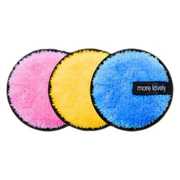 more lovely~洗臉甜甜圈(1入)  馬卡龍色系／懶人清水卸妝神器／顏色隨機出貨