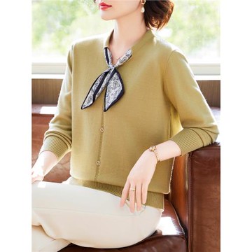中年媽媽秋裝毛衣2025新款羊毛打底小衫50歲中老年人女秋冬季上衣