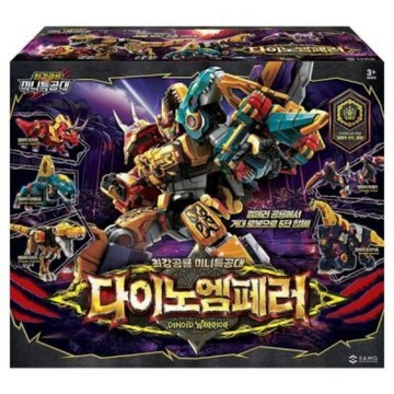 韓國境內版🇰🇷迷你特工隊 最強恐龍 恐龍帝王 超龍帝至尊 五合一恐龍 暴龍 三角龍 翼手龍 劍龍 合體變形機器人