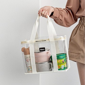 好提便當袋-S 透明(S)_月球灰