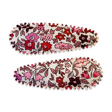 澳洲Josie Joan's 手工碎花布面髮夾(L) - Gracelyn