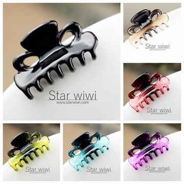 【Star wiwi】時尚風采小鯊魚夾《髮飾 • 髮夾》《10入組》《多色款-A》