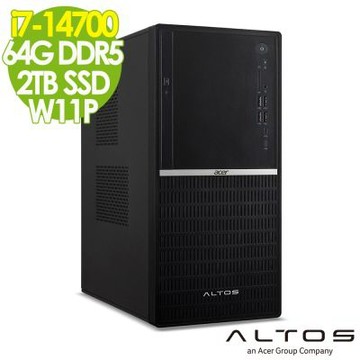 Acer 宏碁 Altos P130F9 商用工作站 (i7-14700/64G/2TB SSD/W11P)