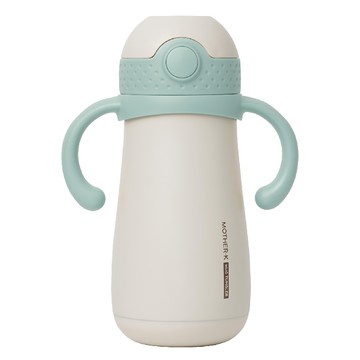 MOTHER-K Hug 防逆流不鏽鋼保溫杯  冰綠  350ml  1個