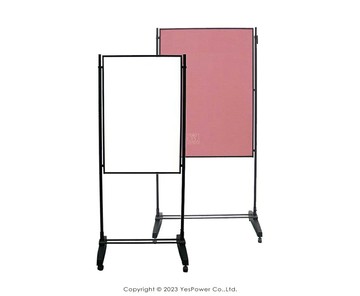 SW-912B創獨立式雙面展示板-直(90x120cm) 雙面展示板/展示架/白板架
