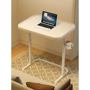 床邊桌可移動電腦桌家用床頭簡易宿舍臥室小書桌子可折疊升降桌子