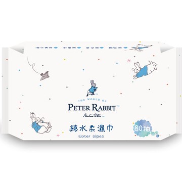 Peter Rabbit 比得兔純水濕紙巾 80抽