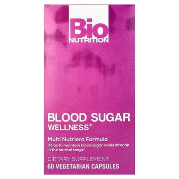 Bio Nutrition, Blood Sugar Wellness，60 粒素食膠囊