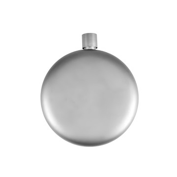 TEMPEST 純鈦酒壺 圓形 附漏斗 180ml  1個