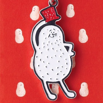 好事花生 ! 紅白款 / 鑰匙圈