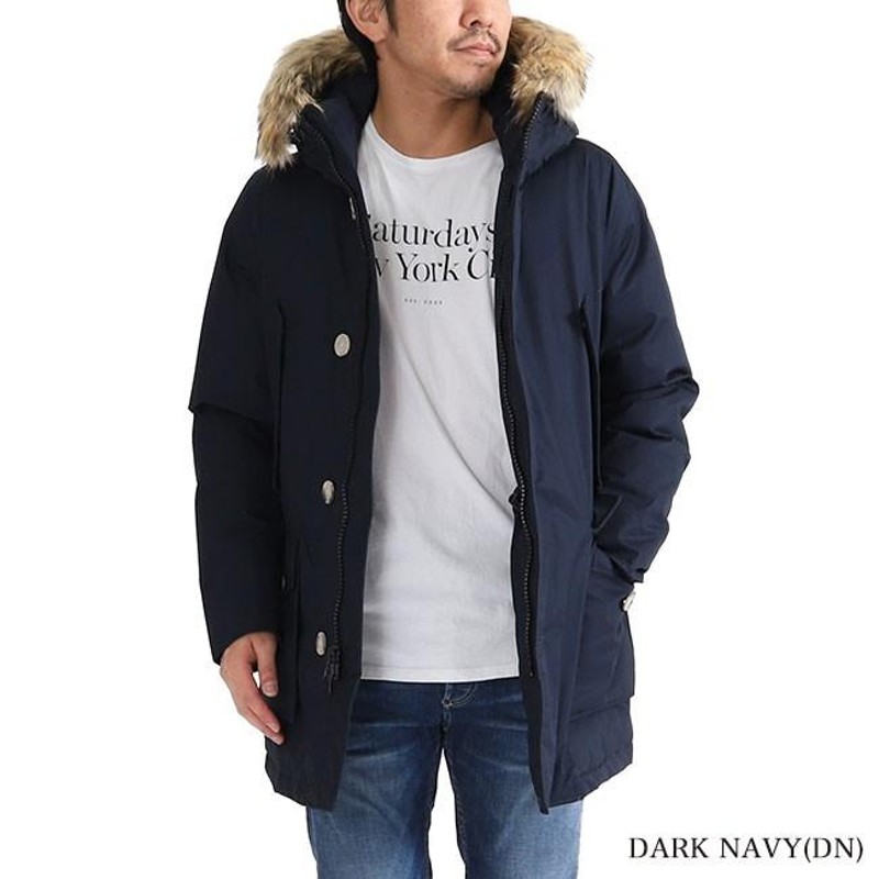 Woolrich ウールリッチ ファー付き ラミネーテッドコットンパーカー HC