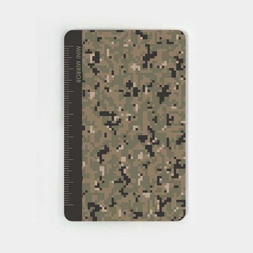 Mini Mirror Camo Green 陸軍迷彩隨身鏡卡
