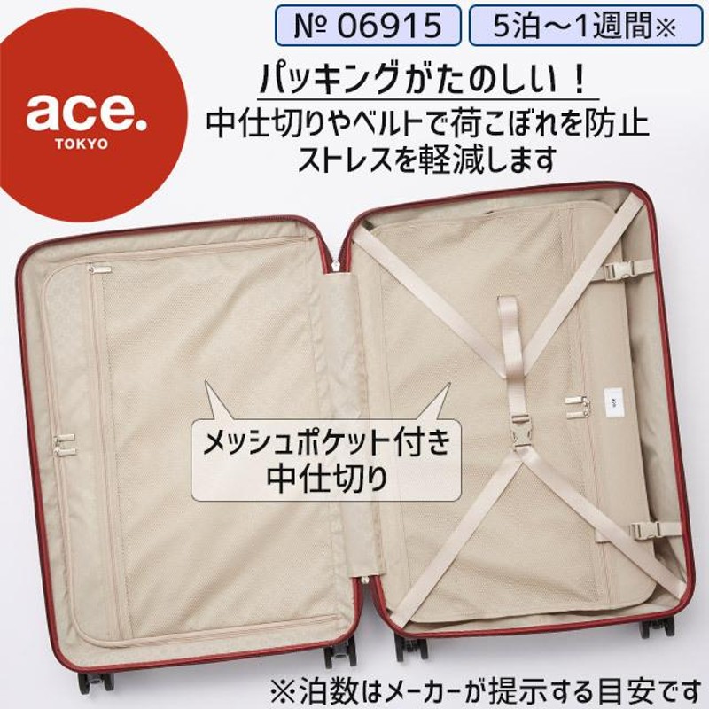 ace. TOKYO エース トーキョー レーベル パリセイド3 Ｚ スーツケース