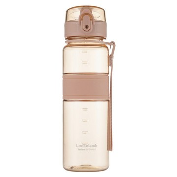 LocknLock 樂扣樂扣 Tritan優質彈蓋提帶水壺  奶茶色  1個  500ml