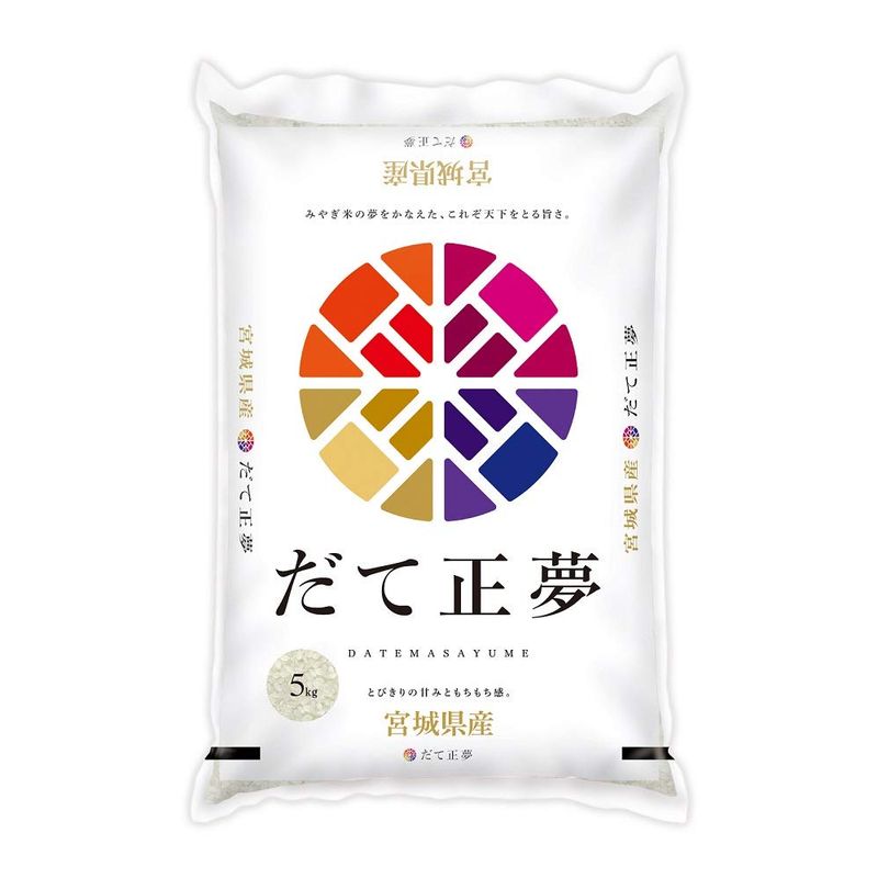 精米 宮城県産 白米 だて正夢 5kg 令和4年産