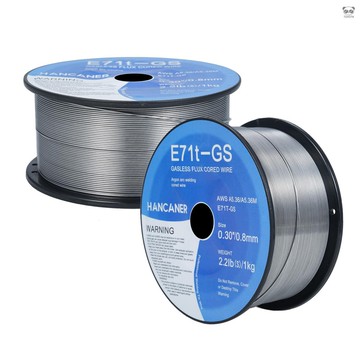 無氣藥芯焊絲0.8mm  實用焊絲焊接配件  1kg/卷 2卷裝（2kg）