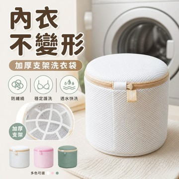 【現貨/隔日到】 內衣洗衣袋 內衣袋 洗衣網 洗衣袋 防變形 防纏繞 加厚支架