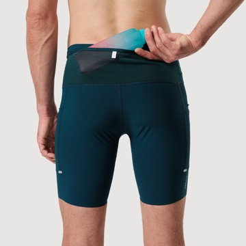 FlipBelt 飛力跑⎪【2.0版】空氣腰包男生競速短褲7“_ 3種顏色選擇 360度環狀收納 • 跑快不晃穩定收納