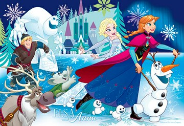百耘圖 - FROZEN冰雪奇緣(2) 300片拼圖 HPD0300S-222