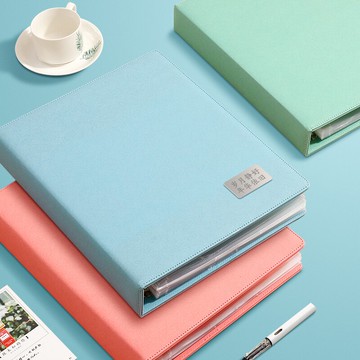 拍立得相册集/相冊本 拍立得相冊本活頁明信片收納冊單格/四格/九宮格紀念照片集3/4/6寸大容量收藏追星電影票專輯小卡冊封面定制【HZ72000】