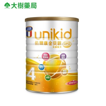 佑爾康金貝親 4號 OPO Premium 兒童配方 850g/罐 大樹