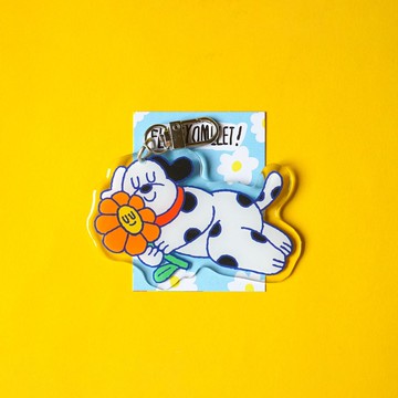 Fluffy Omelet - 鑰匙圈 / PIN / PHONE GRIP - 瞌睡海蛞蝓 (SLEEPY MURE)