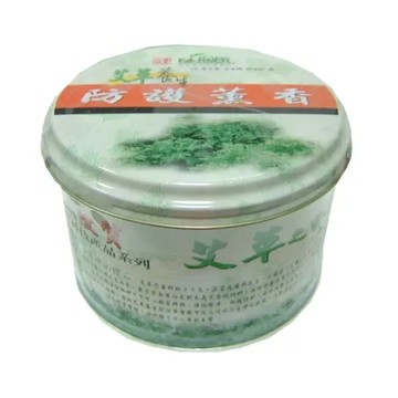 鐵盒裝/30環x10 艾草養生防護薰香30環x10盒