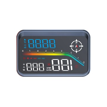 FLYone RM-H33 HUD GPS測速提醒+OBD2 雙系統多功能汽車抬頭顯示器