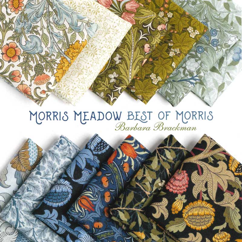 カットクロスセット moda fabrics モダ・ファブリックス William Morris ウィリアムモリス シーチング生地 Meadow 8370LC