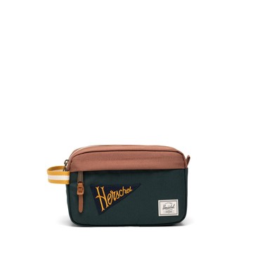 【Herschel】Chapter 旅行套裝 化妝包 萬用包 圖章綠 30064-07786-OS00F