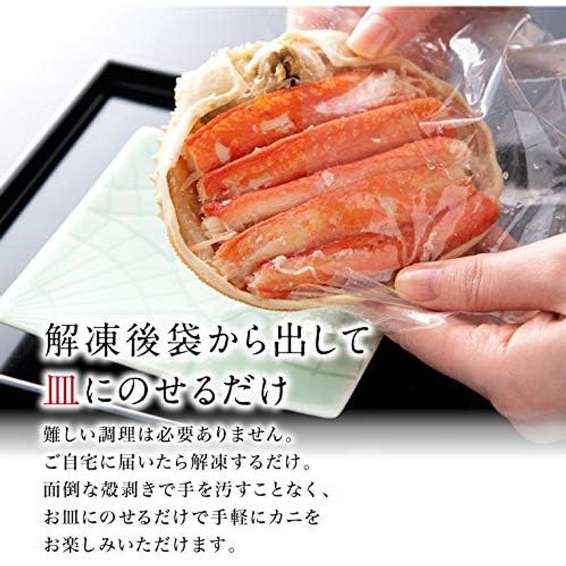 甲羅盛り ずわいがに カナダ産 （オス・雄）1個 冷凍 甲羅盛 カニ かに 蟹 ギフト カニ専門店 越前宝や