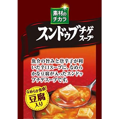 マルちゃん 素材のチカラ スンドゥブチゲスープ 5食入×6個