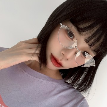 【Aa.chic熱賣商品】簡約貓眼兩色眼鏡(兩色).配件/眼鏡/貓眼/復古/簡約/素顏/日常/搭配【C806606】