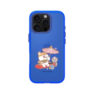 iPhone 16 Pro Clear 激光藍 - 柴語錄 Shiba Says - 休息一下