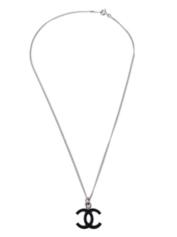 CHANEL Pre-Owned - 2007 CC pendant necklace - women - Silver Plated - One Size