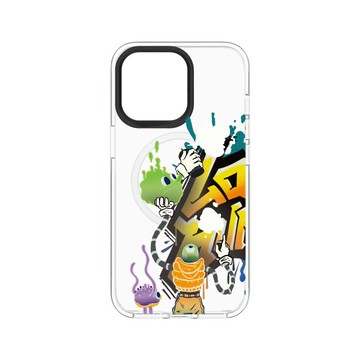 犀牛盾Clear (MagSafe 兼容)防摔背蓋手機殼 【獨家設計款】 - 我們愛噴漆