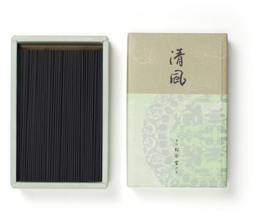 清風 Seifu/Fresh Breeze  線香【京線香】大容量紙盒包裝