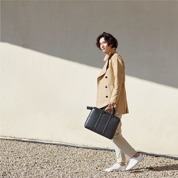 【公事包/24H出貨】商務電腦公事包/通勤包 真皮手提包 男女適用