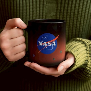 賽先生科學工廠｜NASA太陽系感溫變色馬克杯