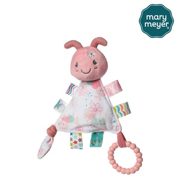新品預購 新生彌月禮【MaryMeyer】多功能標籤安撫巾-妞妞毛毛蟲