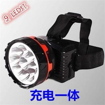 強光可充電頭燈頭戴式手電筒遠射夜釣家用戶外礦燈