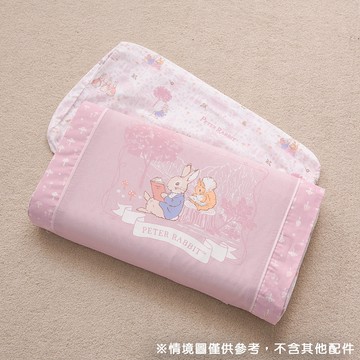 【寶寶好眠組】乳膠健康枕+悅讀比得兔健康枕套 2入