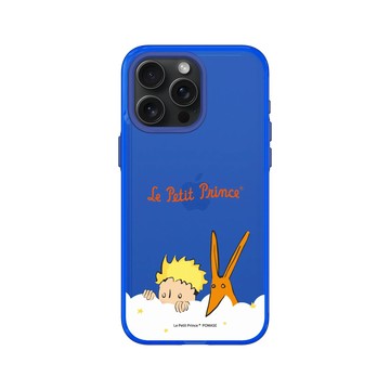 iPhone 15 Pro Max Clear 激光藍 - Le Petit Prince 小王子 - 小王子與狐狸 - 偷偷窺視