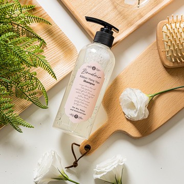 雙緞帶依蘭香氛洗髮露 400ml-頭皮養護