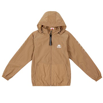 KAPPA 義大利 時尚型男 單層風衣 可可棕 371J4XW677